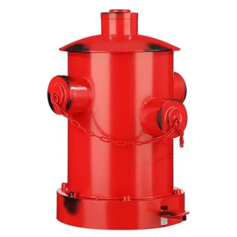 Hoolerry Fire Hydrant Trash Can – Red