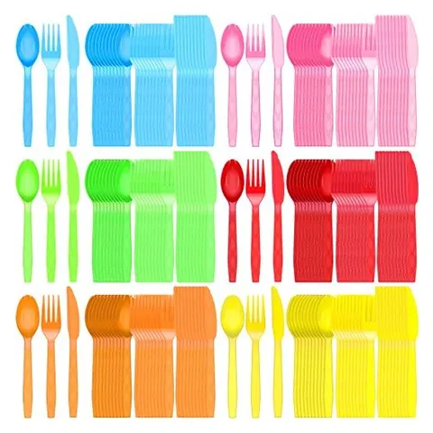Hoolerry Disposable Plastic Cutlery