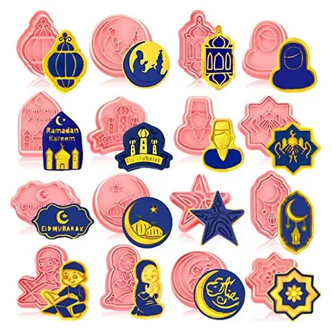 Hoolerry Cookie Cutters with Plunger Stamps