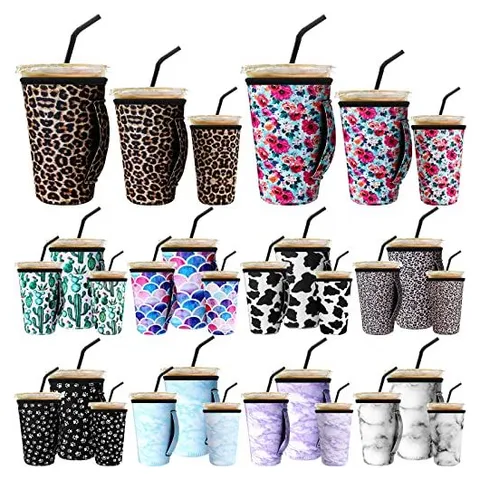 Hoolerry Reusable Iced Coffee Sleeves