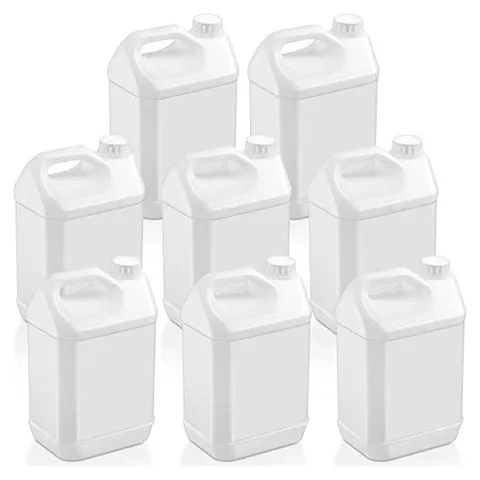 Hoolerry 1 Gallon Plastic Jugs with Caps