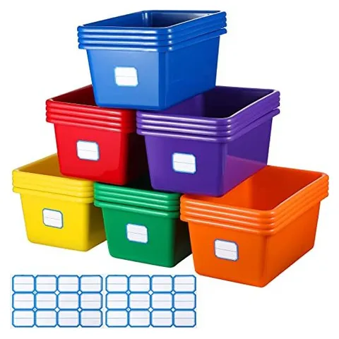 Hoolerry Plastic Storage Bins
