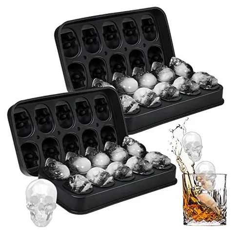 Hoolerry Skull Ice Cube Molds