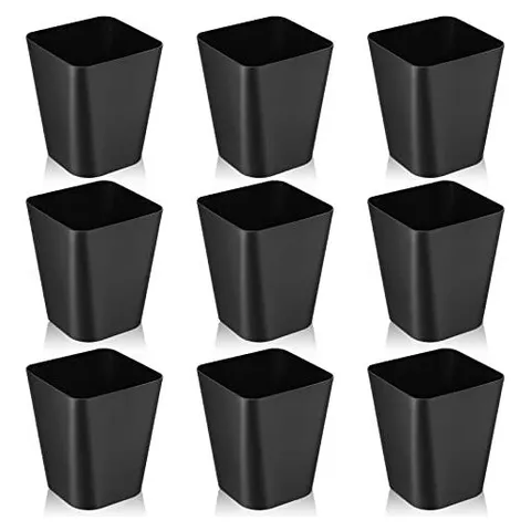 Hoolerry Small Trash Cans, 2 Gallon – Black