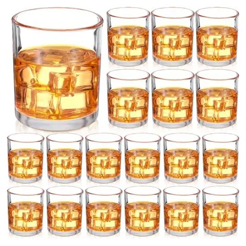 Hoolerry Old Fashioned Whiskey Glasses