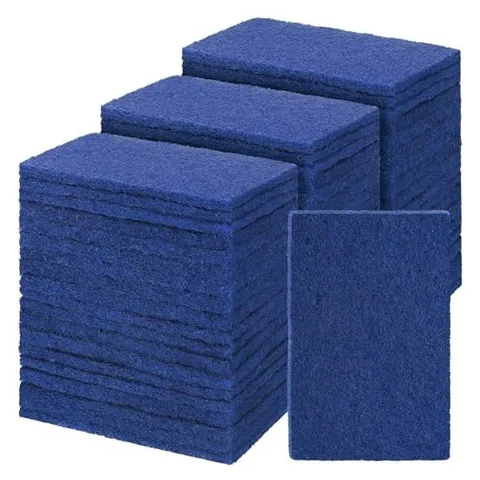Hoolerry Heavy-Duty Scouring Pads – Blue