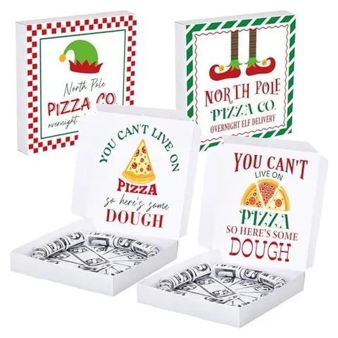 Hoolerry Pizza Box Gift Card & Cash Holders