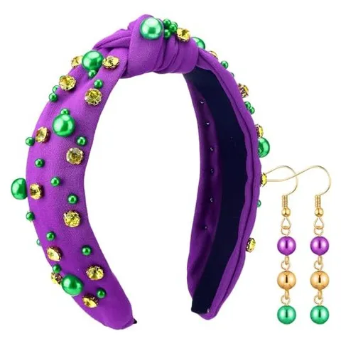 Hoolerry Mardi Gras Hairband