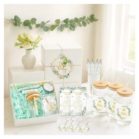 Hoolerry Baby Shower Prize Sets – Greenery