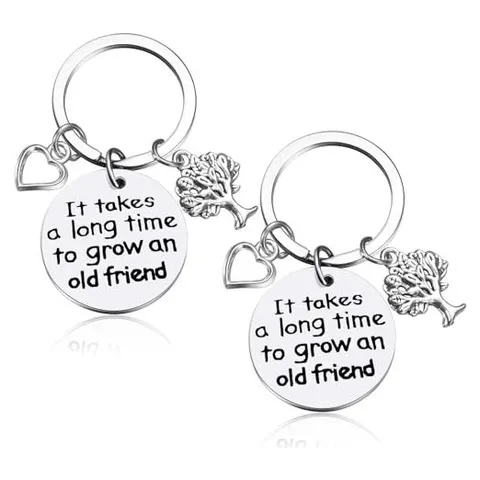 Hoolerry Old Friend Charm Keychains