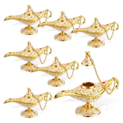 Hoolerry Vintage Gold Wishing Lamps