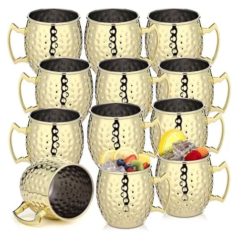 Hoolerry Moscow Mule Mugs – Gold