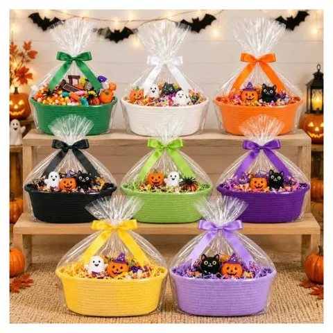 Hoolerry Halloween Boo Gift Baskets